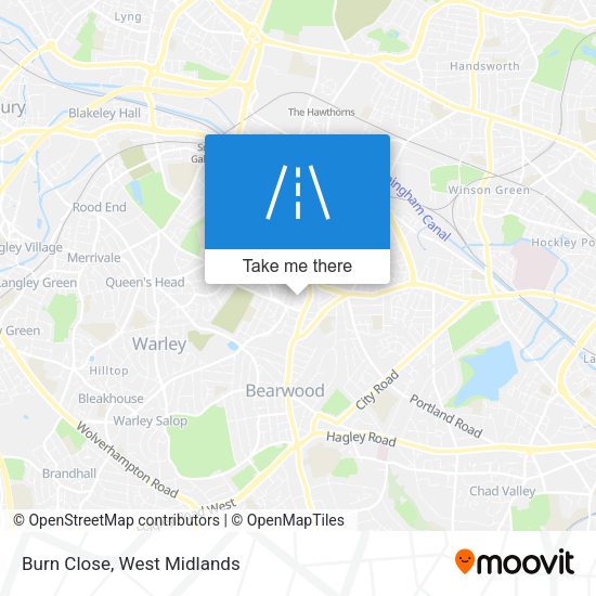 Burn Close map