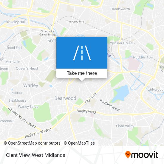 Clent View map