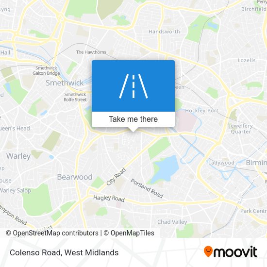 Colenso Road map