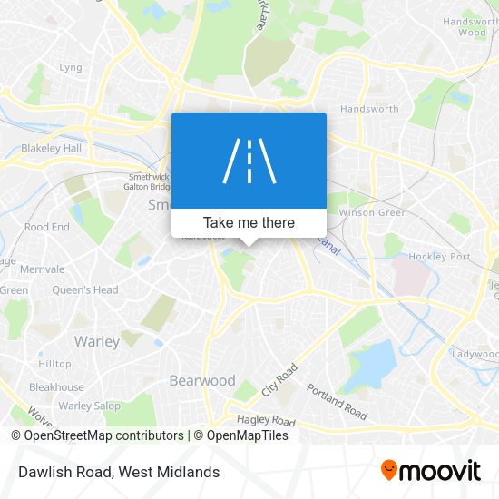 Dawlish Road map