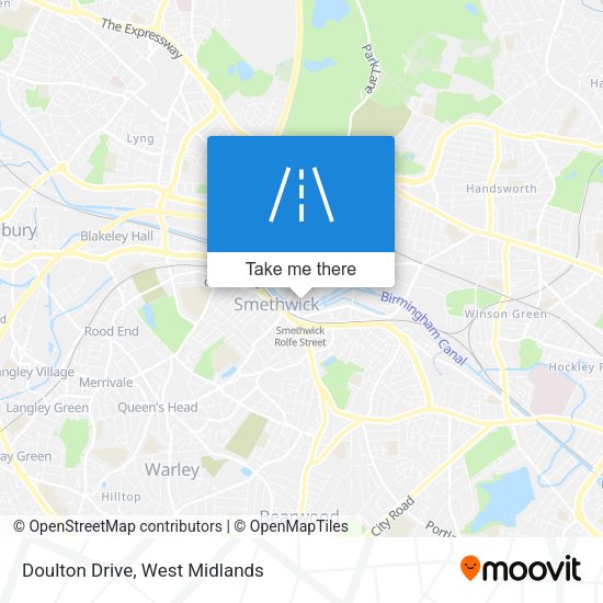 Doulton Drive map