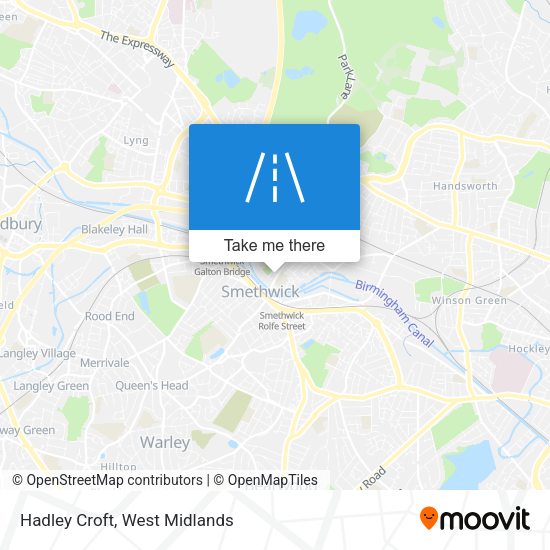 Hadley Croft map