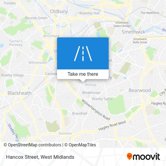 Hancox Street map