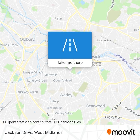 Jackson Drive map
