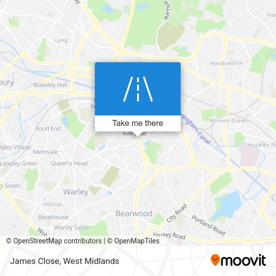 James Close map