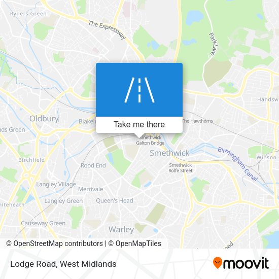 Lodge Road map