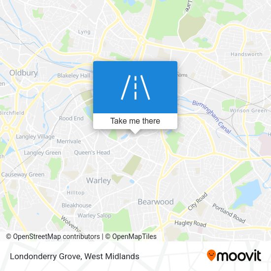 Londonderry Grove map