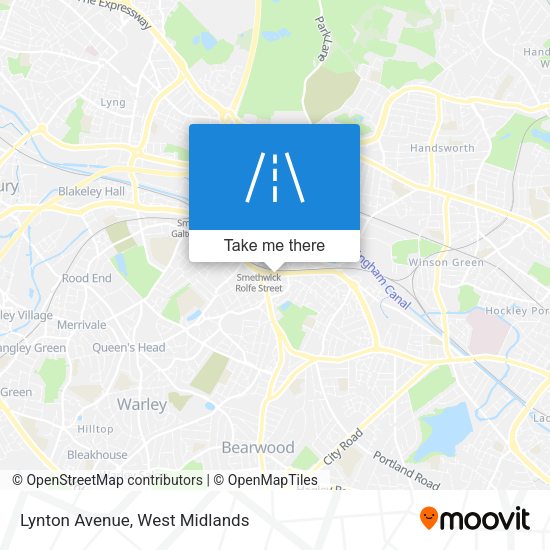 Lynton Avenue map