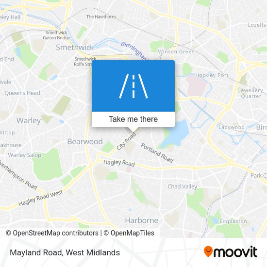 Mayland Road map