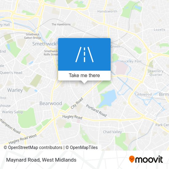 Maynard Road map