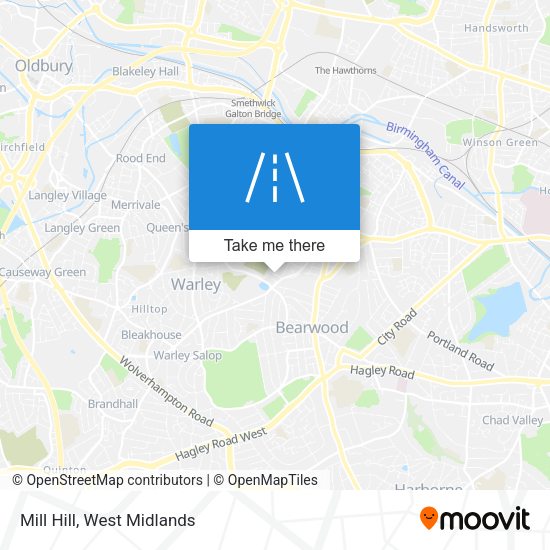 Mill Hill map