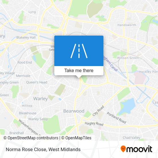 Norma Rose Close map