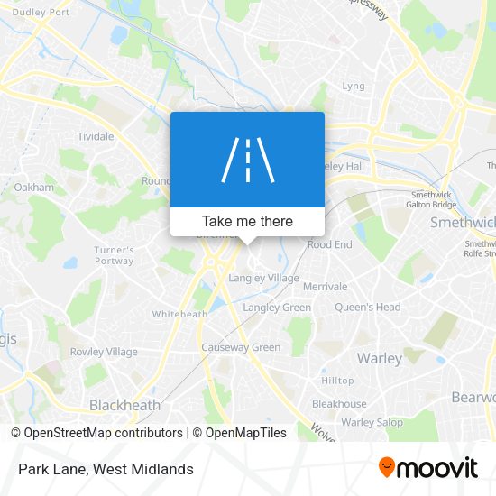 Park Lane map