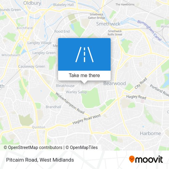 Pitcairn Road map