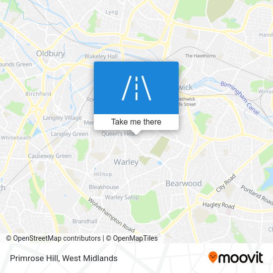 Primrose Hill map
