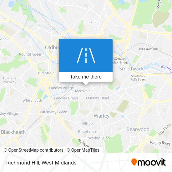 Richmond Hill map
