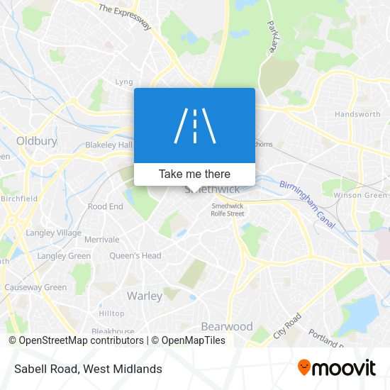 Sabell Road map