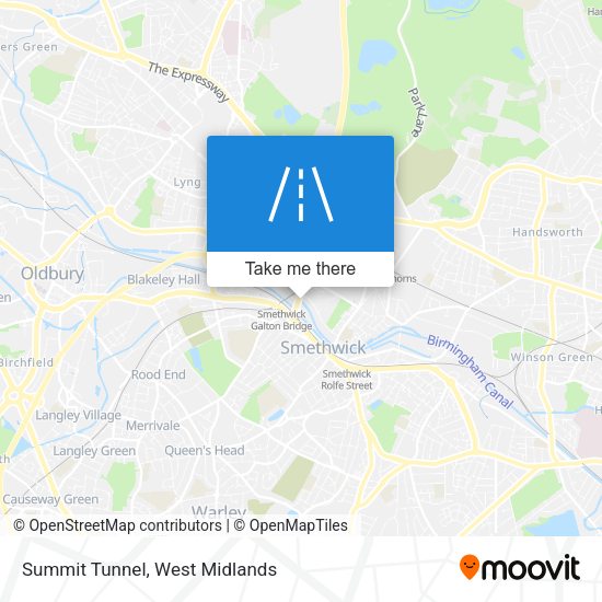 Summit Tunnel map