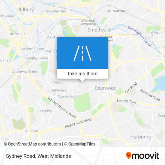 Sydney Road map
