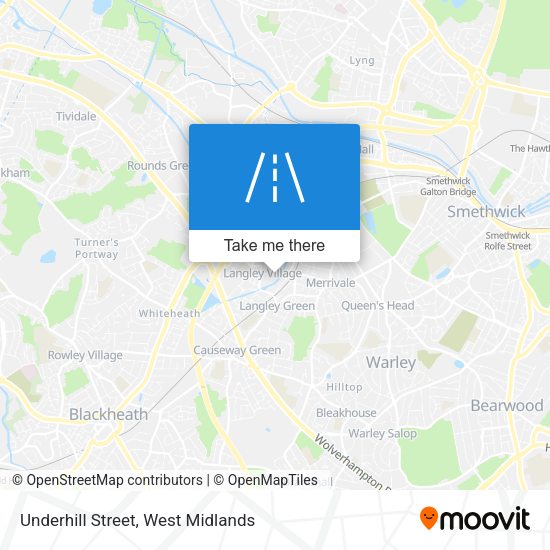 Underhill Street map