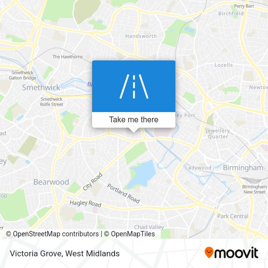 Victoria Grove map