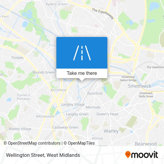 Wellington Street map