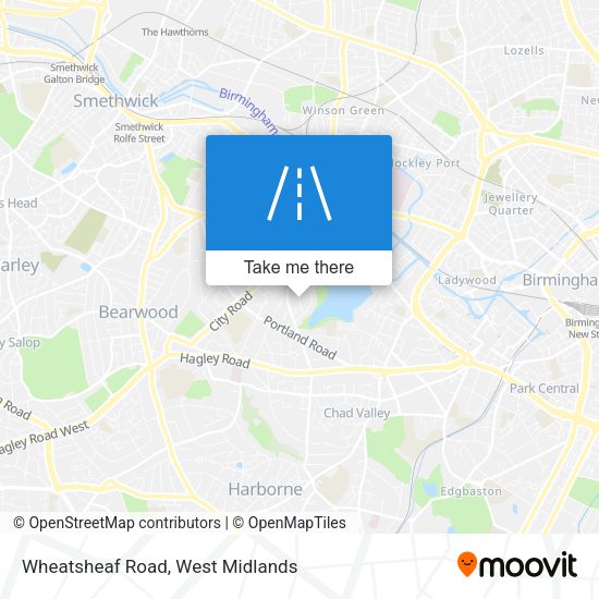 Wheatsheaf Road map