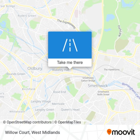 Willow Court map