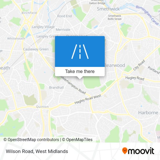 Wilson Road map