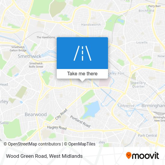 Wood Green Road map