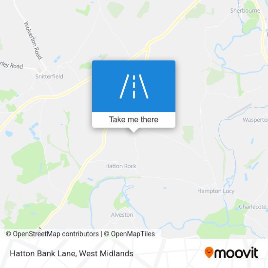 Hatton Bank Lane map