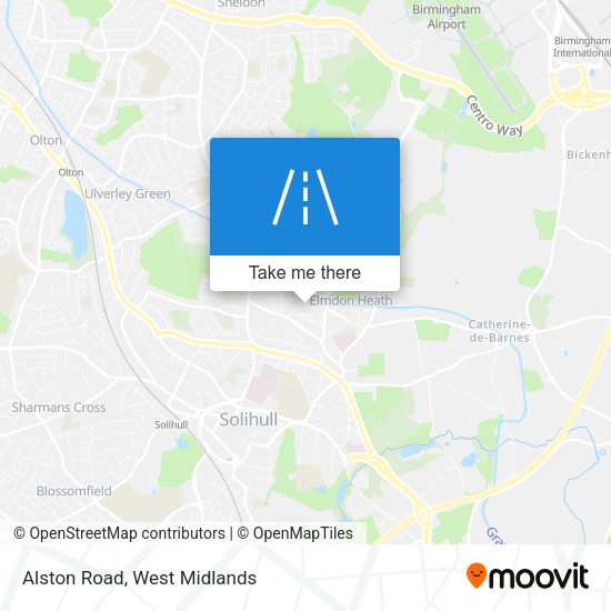 Alston Road map