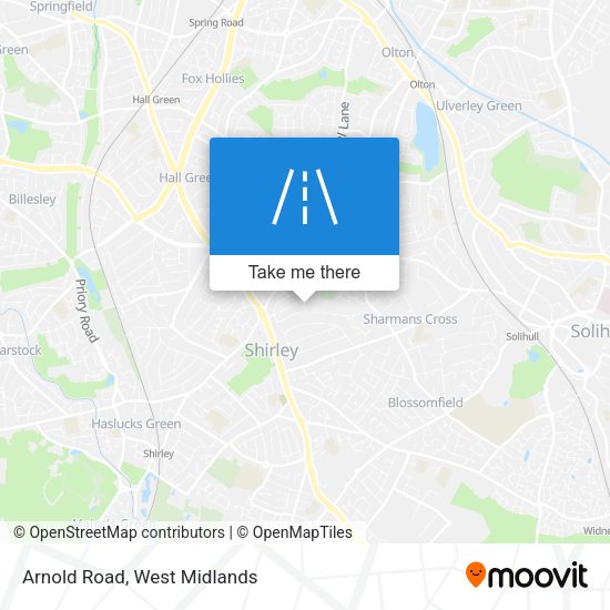 Arnold Road map