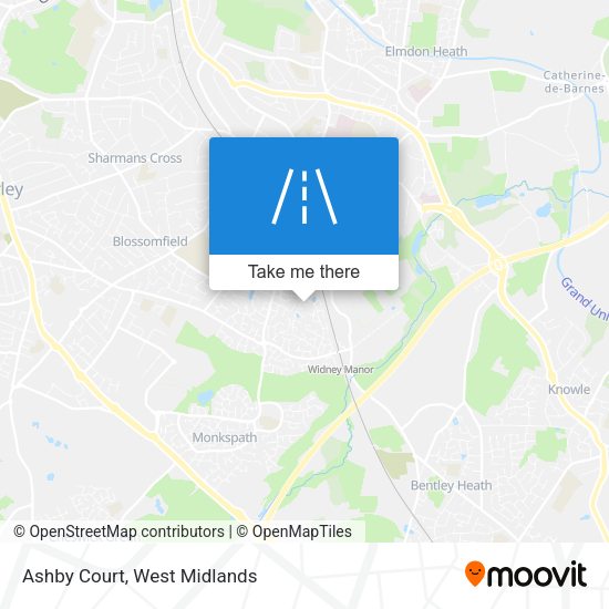 Ashby Court map