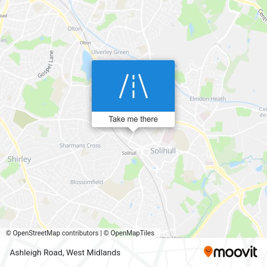 Ashleigh Road map