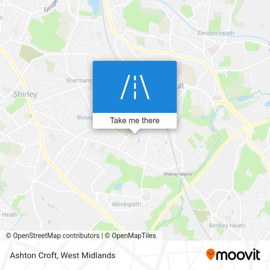 Ashton Croft map
