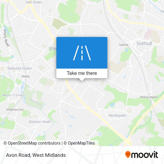 Avon Road map