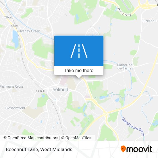 Beechnut Lane map
