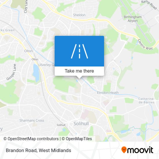 Brandon Road map