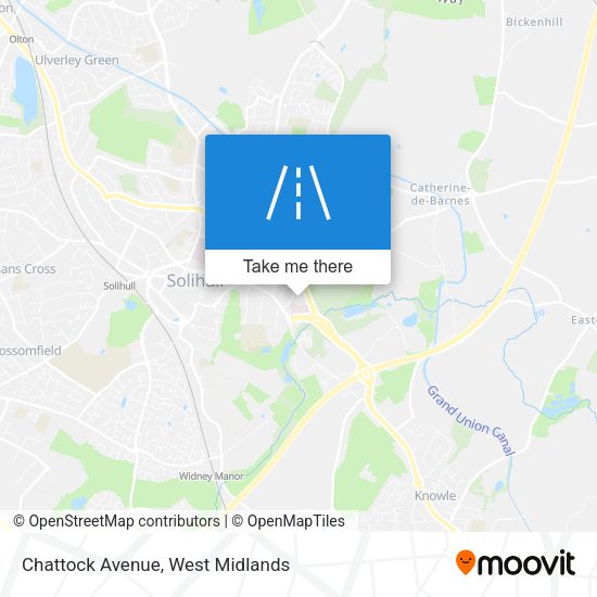 Chattock Avenue map