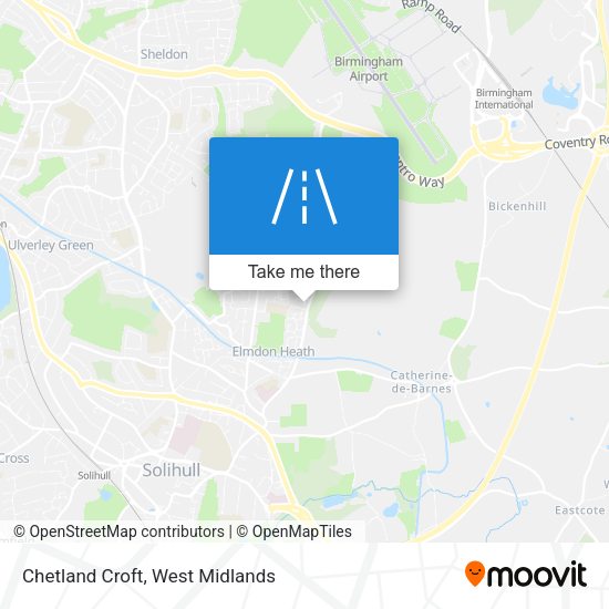 Chetland Croft map