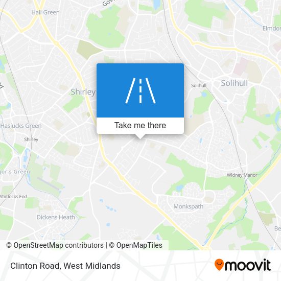Clinton Road map
