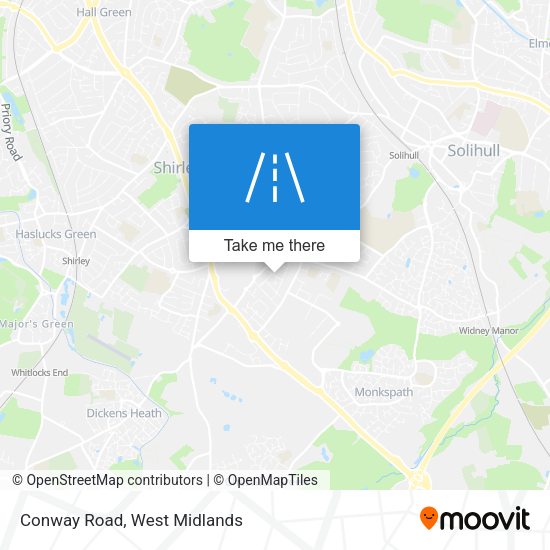Conway Road map
