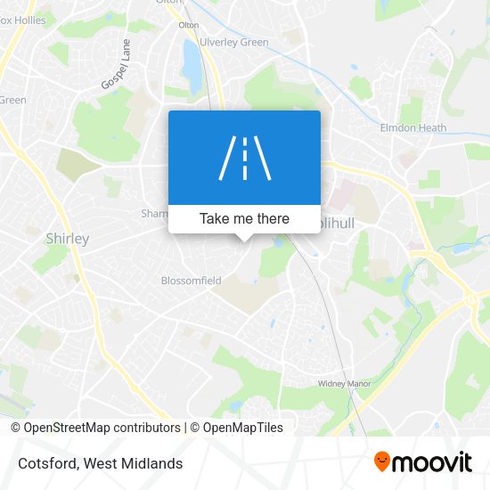 Cotsford map