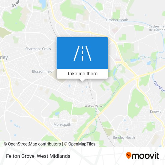 Felton Grove map