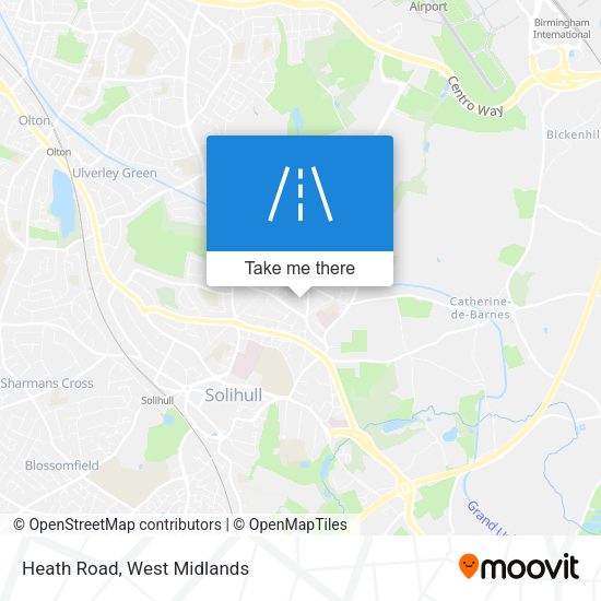 Heath Road map