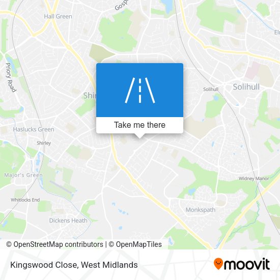 Kingswood Close map