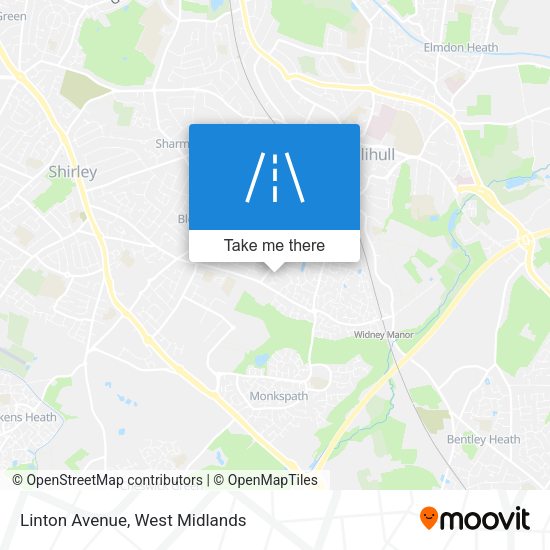 Linton Avenue map