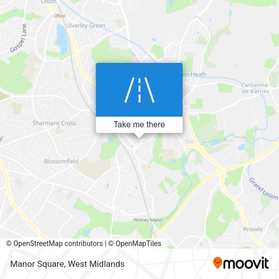 Manor Square map