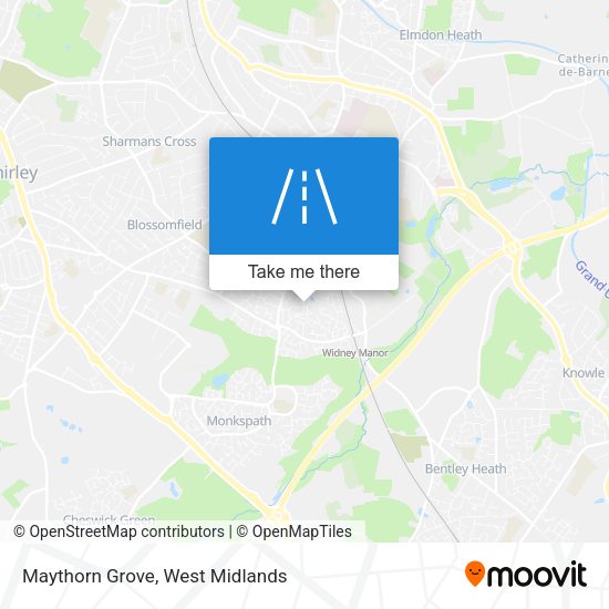 Maythorn Grove map